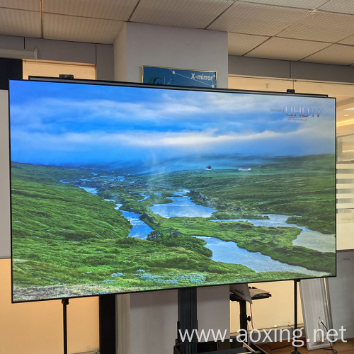 120 inch black ust fixed frame projection screens